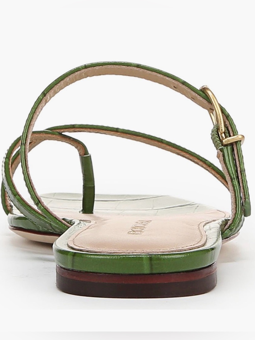 Veronica Beard Marthe Strappy Sandal in Lemongrass - Picture 7 of 9